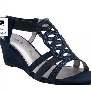 Karen Scott Denicee Wedge Sandals